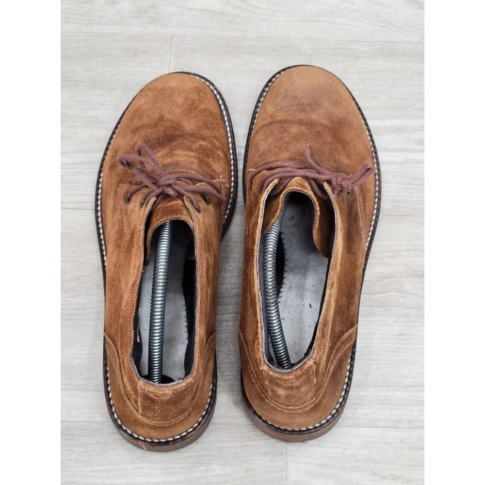 Naot Pilot Suede Leather Chukka Boots Men's EU 41 US 8-8.5 Brown No Insoles